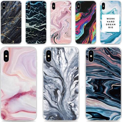 Marble Skin Phone Case For Huawei Nova 5 6 SE 7i Y7P 4e Y5 Y6 Honor 20 9X 8S Mate 30 P40 Plus P30 Pro Lite E P Smart 2019 Cover