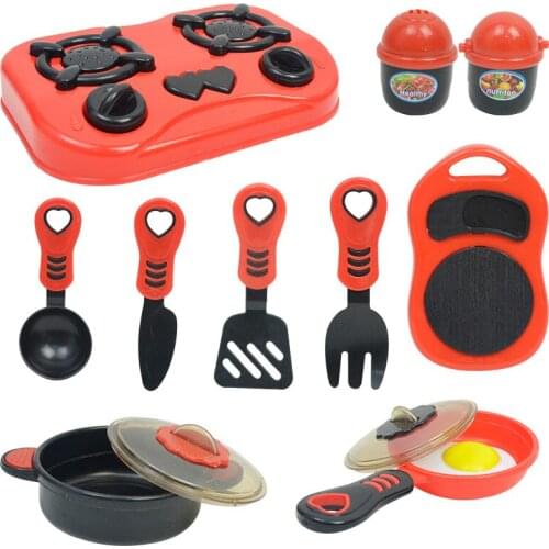 Play House Kitchen Tableware Toy Set Simulation Kitchenware Combination Cooking Toy Role Playing Simulation Tool Pan And Bowl