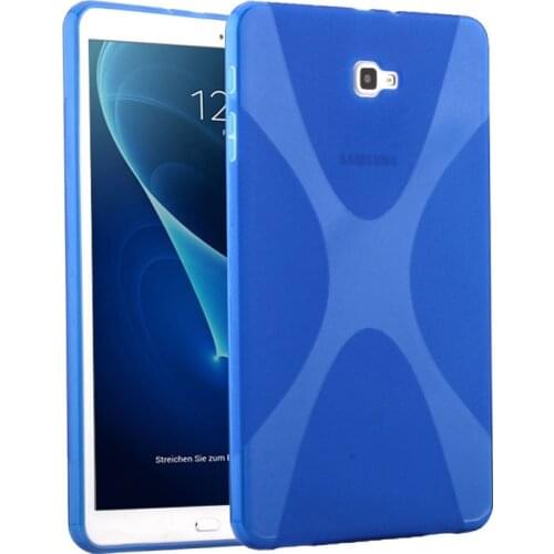 New X Line Anti-skid Matte TPU Silicone Case Rubber Protector Cover For Samsung Galaxy Tab A 10.1 T580 T585 SM-T580 T580N T585C