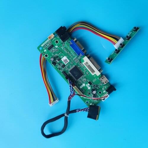 Driver card DIY DVI LED VGA LCD M.NT68676 for LTN156AT17 1366X768 15.6" panel monitor Controller board kit