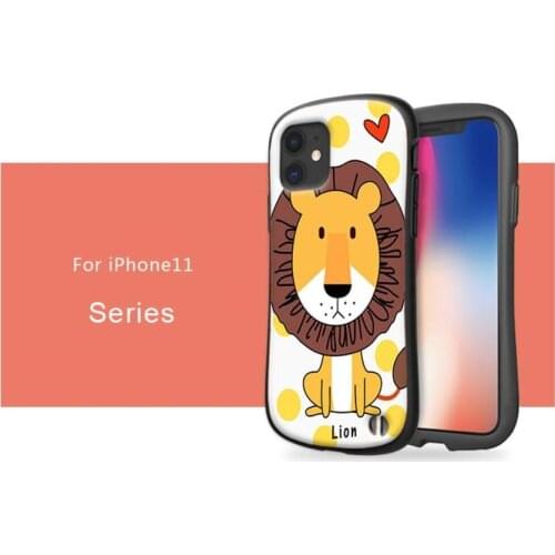Silicon Funny animal Lion design iface Phone case for iphone 11 pro Max XS XR X 6 6s 7 8 Plus iface for apple mini 12 pro max
