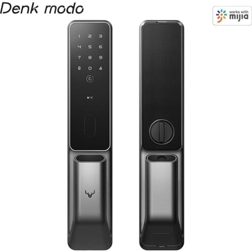 Denk modo Intelligent Finger vein Lock Smart Door Lock Password Bluetooth Unlock Detect AlarmMi Home App Control with Doorbell