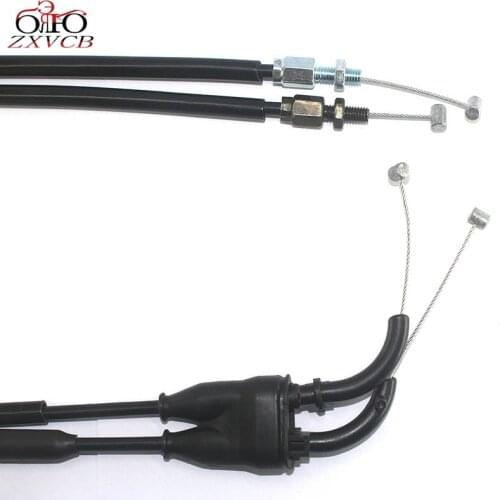 For YAMAHA YZF 1000 YZF1000 R1 2009-2014 Motorcycle Throttle Cable Steel Wire Line Set 2009 2010 2011 2012 2013 2014