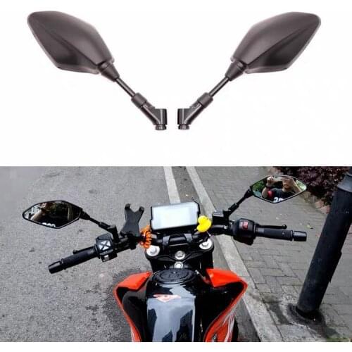 For Sports Car Mirror Motorcycle Rearview Mirror Modified Universal Reverse Rearview Mirror YAMAHA MT-07 MT-09 Retroreflector