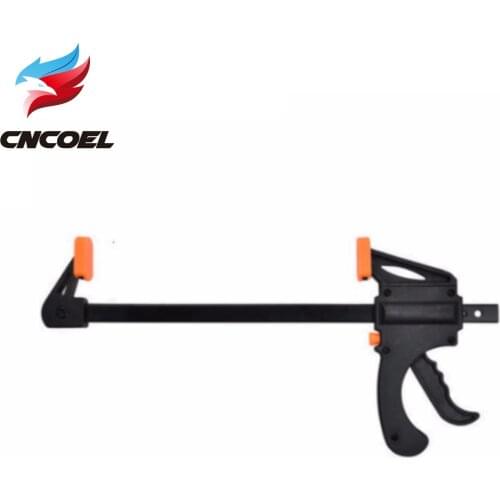 12 Inch Quick Ratchet Release Speed Squeeze Wood Working Work Bar Clamp Clip Kit Spreader Gadget Tool DIY Hand Work Bar