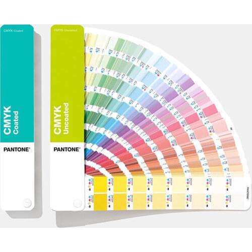 2019 New PANTONE Pantone Color Card International Standard Universal CMYK Four-Color Overprinted Printed Color CU Color Card