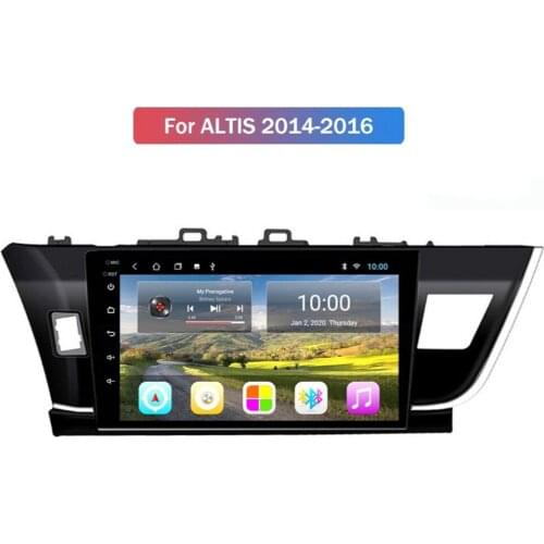 6G+128G Android Car Multimedia Player For TOYOTA Corolla 2014-2016 Radio Head Unit Wifi 4G Mirror Link AHD DSP IPS CARPLAY