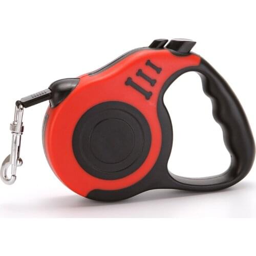 3M/5M Retractable Dog Leash Automatic Flexible Puppy Walking Running Lead Roulette Pet Traction Rope Leashes Tool