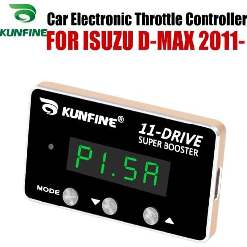 KUNFINE Car Electronic Throttle Controller Racing Accelerator Potent Booster For ISUZU D-MAX 2011-After Tuning Parts