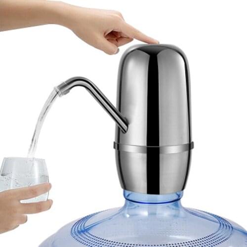 Automatic Portable Mini Water Dispensers Water Pump Dispenser USB Charging Energy Cold Drinking Bottle Switch Double Pump