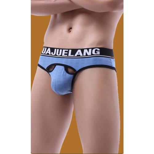 Eillysevens Men's Transparent Briefs