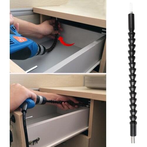 Electric Drill Screwdriver Bit Flexible Shaft Rechargeable Drill Multifunctional Universal Extension Rod Connection Tool
