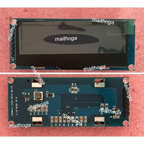 IPS 2.23 inch 7P SPI White/Yellow/Blue/Green/Orange OLED Screen with Adapter Board Module SSD1305 Drive IC 128*32 IIC Interface