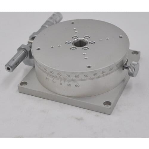 KOHZU RM10-03 ultra-precision fine-tuning rotating 360 Degree slide aluminum alloy LR100