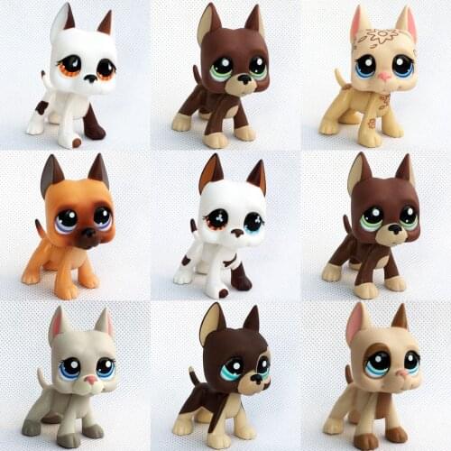 LPS CAT Original pet shop toys great dane dogs #577 #750 #1493 #184 gifts collection old original animals figures