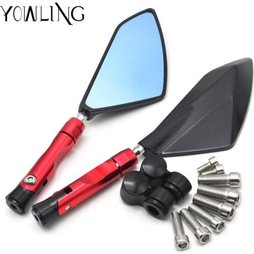 Motorcycle mirror Racer Rearview Side View Mirror for YAMAHA FZ6 FZ1 R6 MT09 KAWASAKI Z750 Z800 Z1000 ER-6N HONDA for SUZUKI