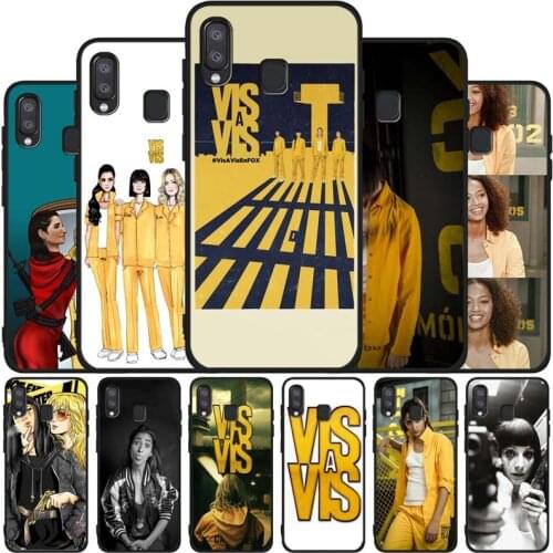 Spanish series VIS A VIS black soft phone Case For Samsung A10 20 30 40 50 30S 50S 60 70 M10 M30S M40 A31 51 71 A20E A10E A21S