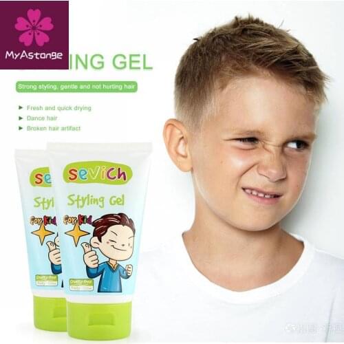 Sevich Natural Plant extraction Hair Gel for Kid Hair Styling 125ml Refreshing Moisturizing Gel Texture Kids Hair Styling Gel