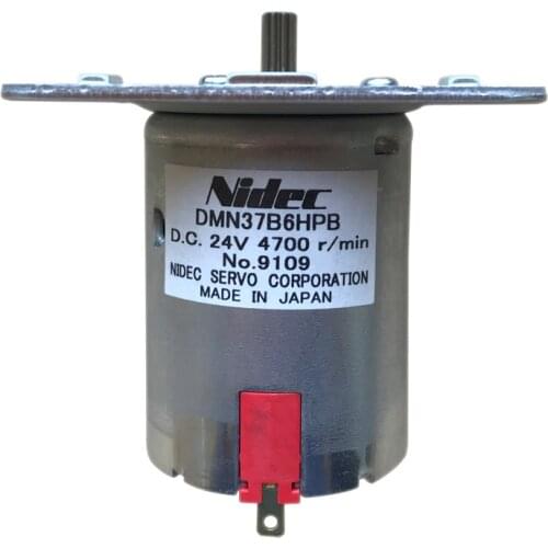 NIDEC DMN37 Series model name is DMN37B6HPB , rated speed 4700r/min , rated voltage 24V