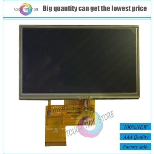 New 5 inch LCD Display + touch screen Digitizer Assembly For prestigio geovision 5250 Free shipping