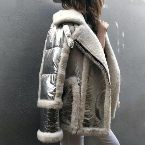 OFTBUY Sheepskin Fur Coats China