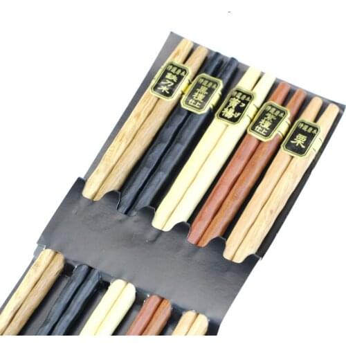 Chopsticks wooden chopsticks set chopsticks set gift box threaded chopsticks wooden chopsticks wooden chopsticks carving