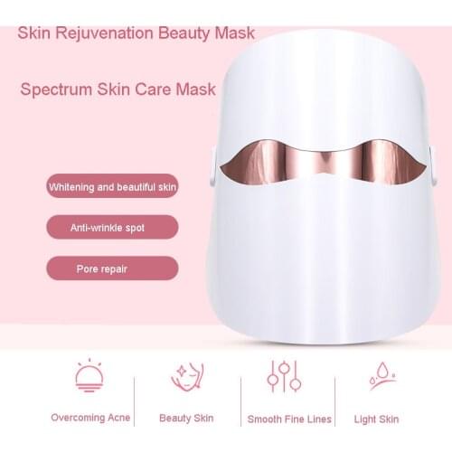 LED Phototherapy Face Skin Rejuvenation Apparatus Spectrometer Photon Skin Rejuvenation Beauty Mask Facial Beauty Equipment