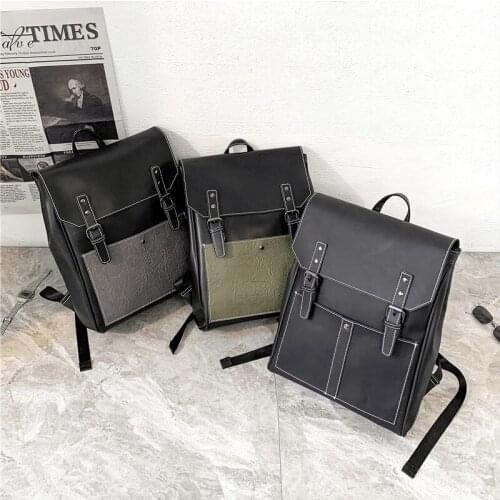 Yesetn Bag 04072021 Mens computer laptop bag fashion backpack large capacity backpack