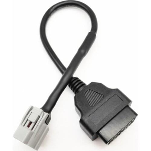 YMH-YAMAHA 3 pin connector OBD II cable K-Line diagnostic harness electronic cable