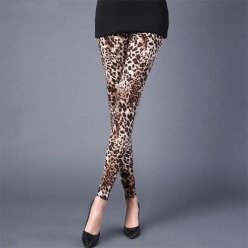 CUHAKCI Fitness Clothing Sexy Legging Leopard Leggings Women Sportswear Activewear Pants Printing High Waist Pants