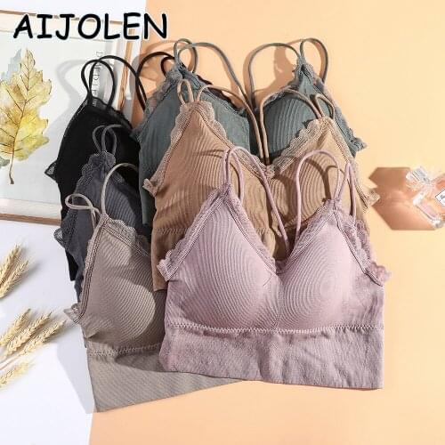 Ladies Sexy Lace Knit Underwear Solid Color Sexy Sling Free Size Elastic V-neck Sling With Cute And Comfortable Underwear