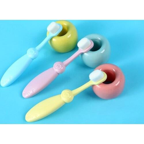 Childrens Hair Toothbrush Single 1-2-3 Years Old Baby Soft Bristle Hair Toothbrush Manufacturers Wholesale