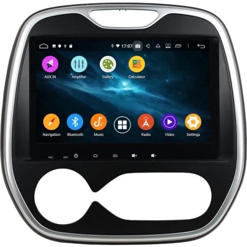 KLYDE 9" PX6 Android 9.0 Car Multimedia Player For Renault Capture MT 2016 Car Radio 6 Core Car Audio 1024*600 Car Stereo 4+64GB