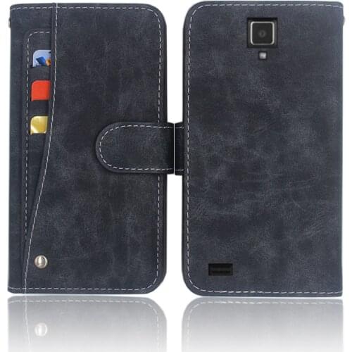 Hot! Prestigio MultiPhone 5550 DUO Case High quality flip leather phone bag cover Case with Front slide card slot