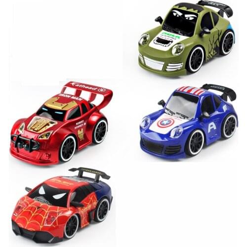 Marvel Avengers Four-way Remote Control Car Toy Captain America Hulk Iron Man Christmas Gift For Children