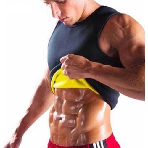 Mens Body Shaping Waistcoat Solid Color Slimming Fitness Shapewear Shirts Comfortable Athlethic Workout Tops