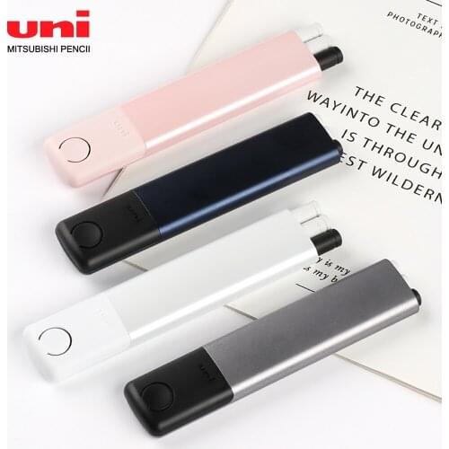 UNI Medium Oil Pen Set URP-800 Metal Color Storage Box Erasable Pen Ballpoint Pen Set Student Writing Smoothly Limited 3 In 1