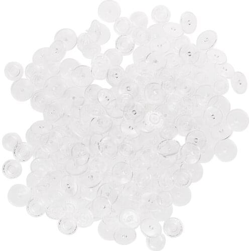50 Sets Professional KAM T5 Clear Resin Snap Plastic Poppers Buttons Fasteners 12mm for Diapers Bibs Outfits Curtains
