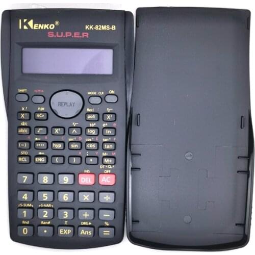 Handheld Students Scientific Calculator 2 Line Display 82MS/TL Portable Multifunctional Calculator for School Mathematics