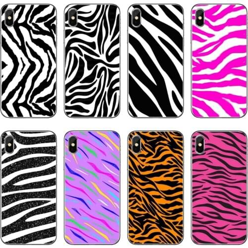 Silicone Phone Case Zebra Leopard pattern For Samsung Galaxy A71 A70 A60 A51 A50 A41 A40 A31 A30 A20E A21S A12 A10 A7 A5 A3