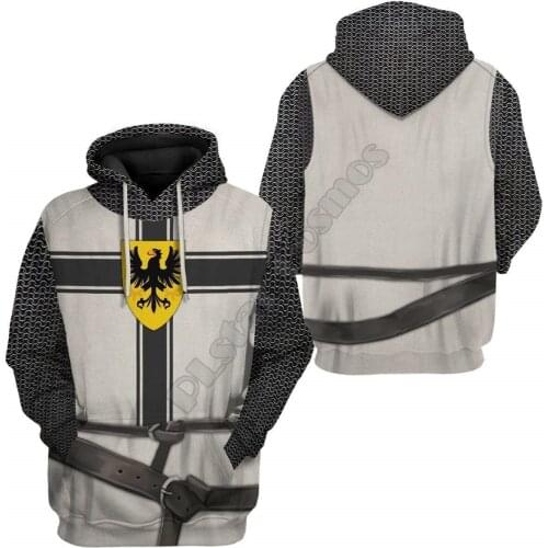 Teutonic Knight 3D Printed Men For Women hoodies Harajuku Streetwear Fashion Sweatshirts Jacket Cosplay Costumes 06