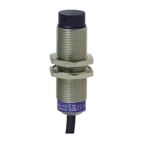 XS618B4PBL2 Inductive sensor XS6 M18 - L60mm - brass - Sn12mm - 12..48VDC - cable 2m