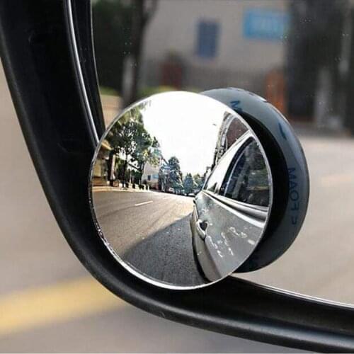 Car Adjustable Angle Blind Spot Assisted Mirror HD Blind Spot Mirror Adjustable Car Rearview Convex Mirror for Car Reverse Wide