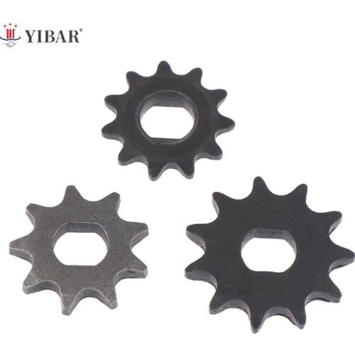 25H T8F 9T 11T Front Sprocket 43cc 47cc 49cc Mini Pocket Dirt Bike Scooter