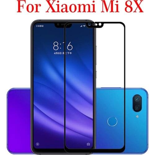 3D Full Glue Tempered Glass For Xiaomi Mi 8X Full Cover 9H Protective film Screen Protector For Xiaomi Mi 8X