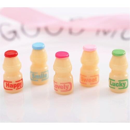 8PCS Slime Charms Mini Mineral Water Coffee Slime Filler For Kids Plasticine DIY Slime Accessories Supplies Decoration