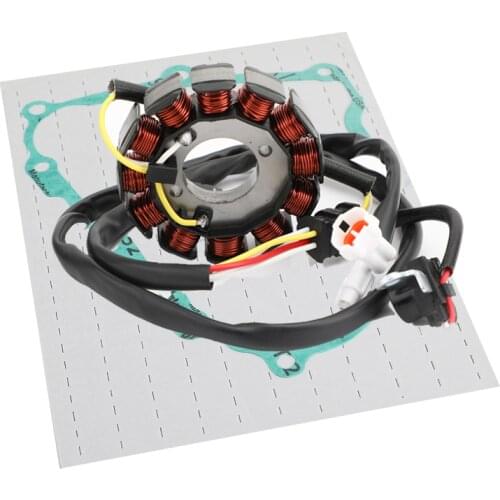 Areyourshop for YAMAHA YFZ450 S/T W/X/Y 2004 2005 2007 2008 2009 2012 2013 Magneto Generator Stator Coil & GASKET Motorcycle