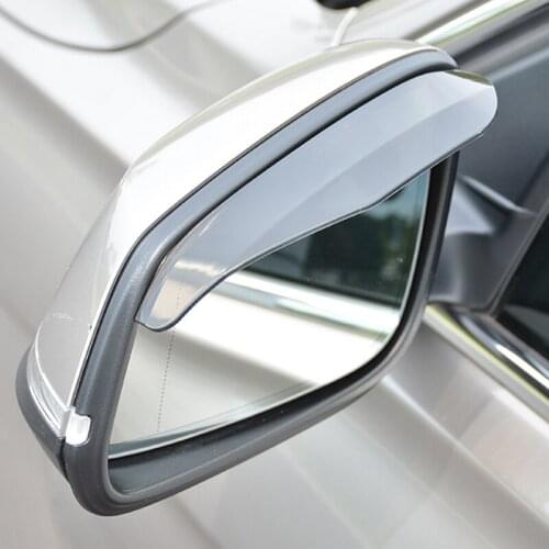 SBTMY Auto rearview mirror rain eyebrow decoration For BMW E46 E39 E60 E90 E36 F30 F10 F20 X5 E53 E30 E34 E92 M3 4 M R56 53