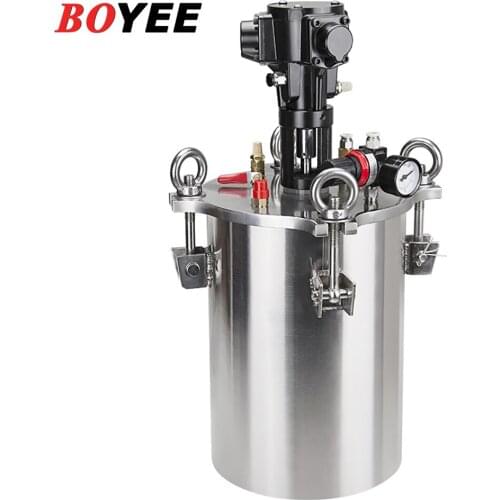 5L Stainless Steel Barrel Glue Storage Barrel Feeding Barrel
