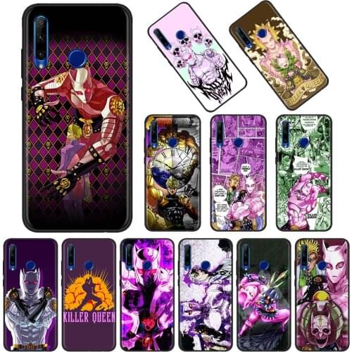Anime JoJo Killer Queen Mobile Phone Cover Case For Huawei Honor 8S 2020 8X 9A 9C 9S 9X Lite Pro PLAY Coque